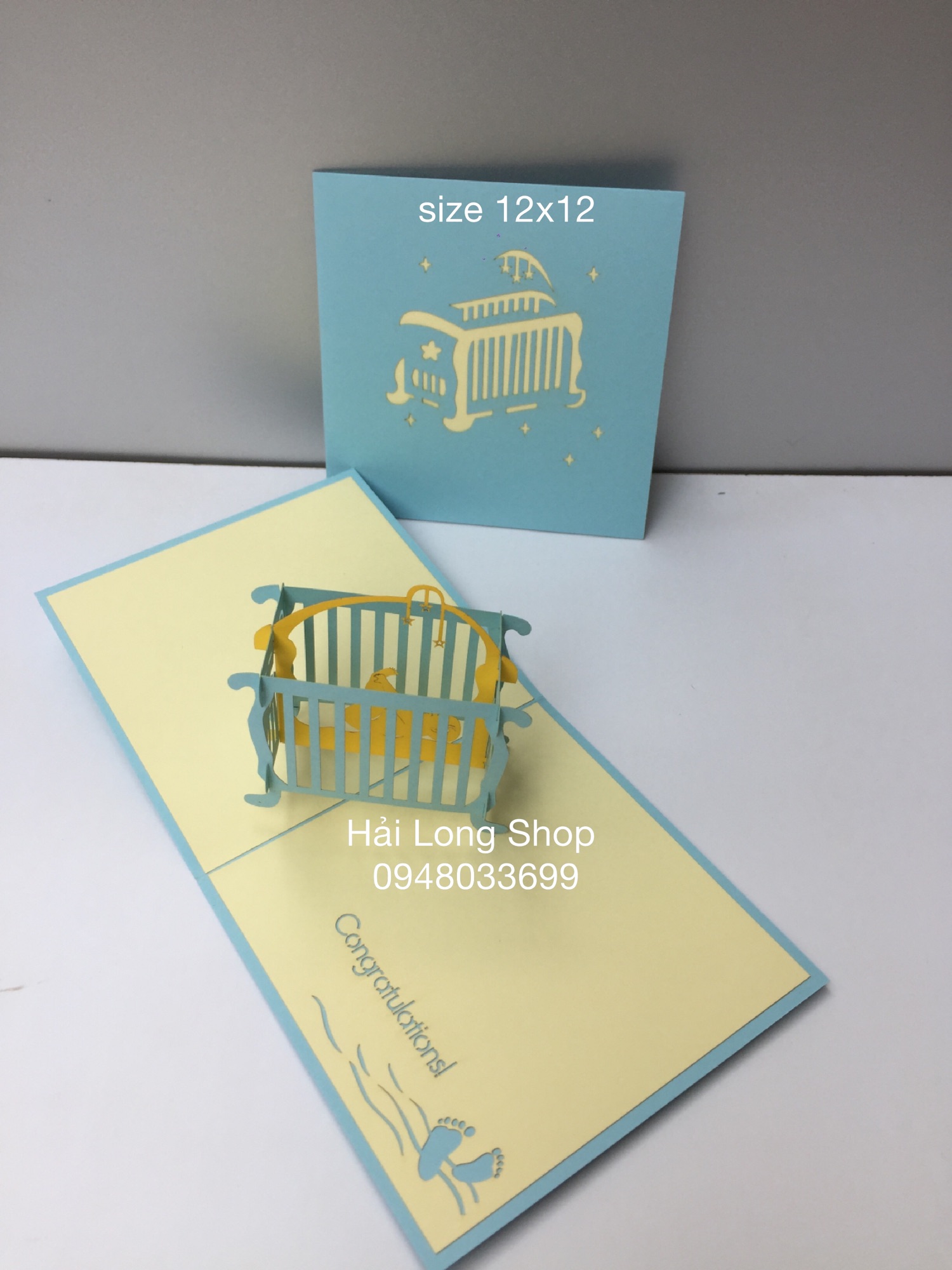 Cũi Trẻ Em - Baby - Love - Thiệp