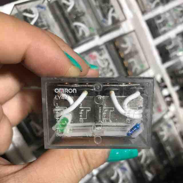 Rơ le 14 chân to 24v 10A
