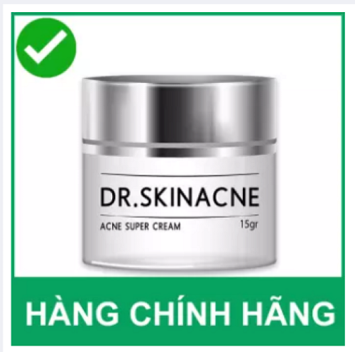 Kem sạch mụn dr.Skinacne- giúp dưỡng trắng da xóa thâm liền sẹo 15g