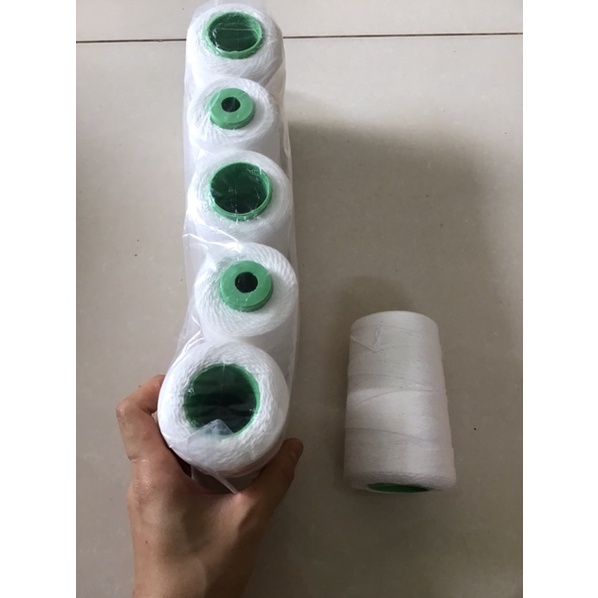 Set 3 cuộn chỉ khâu bao, chỉ xây, dây thả diều