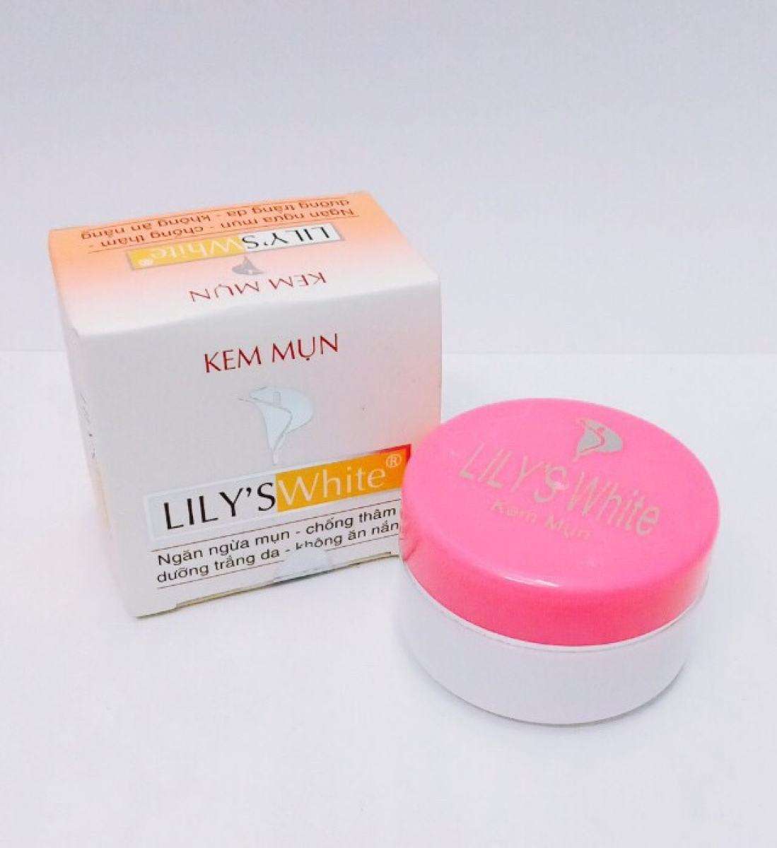 Kem mụn Lily's White 8g