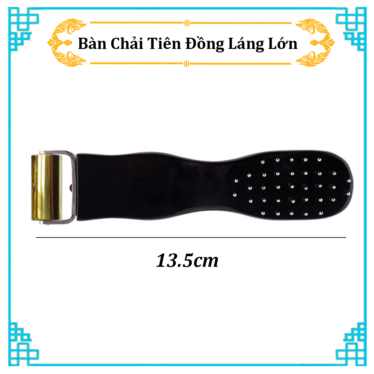 [HCM] Bàn Chải Tiên Đồng Láng - Dụng Cụ Diện Chẩn 2 Size Lớn Nhỏ, Phụ Kiện Mát Xa Chăm Sóc Da, Body