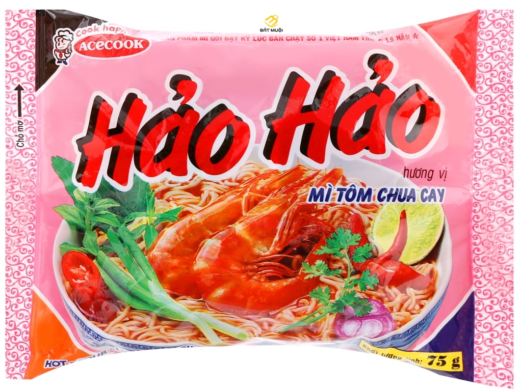 [chọn vị] Mì Hảo Hảo gói 75g - combo 10 gói - CTY BÁT MUỘI