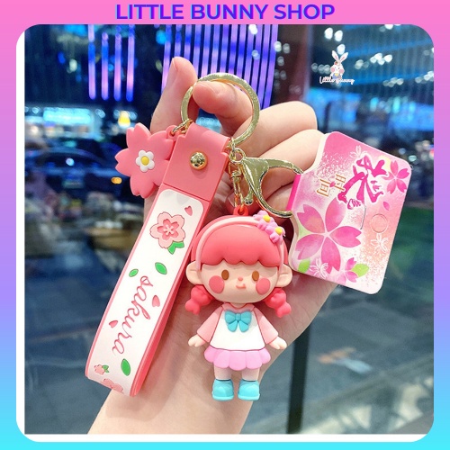 🔥[GIÁ SIÊU SỐC]🔥 Móc Khóa Hình Cô Gái Đáng Yêu