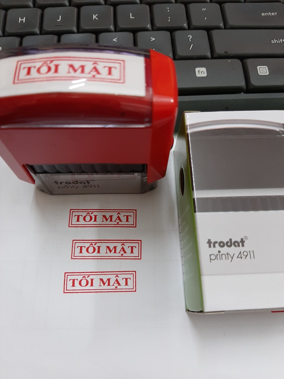 Con dấu TỐI MẬT (Chuẩn thông tư 24 BCA)