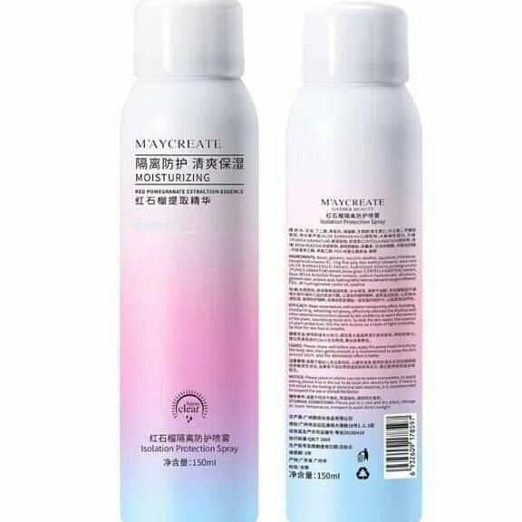 COM BO 2 CHAI XỊT CHỐNG NẮNG MAYCREATE