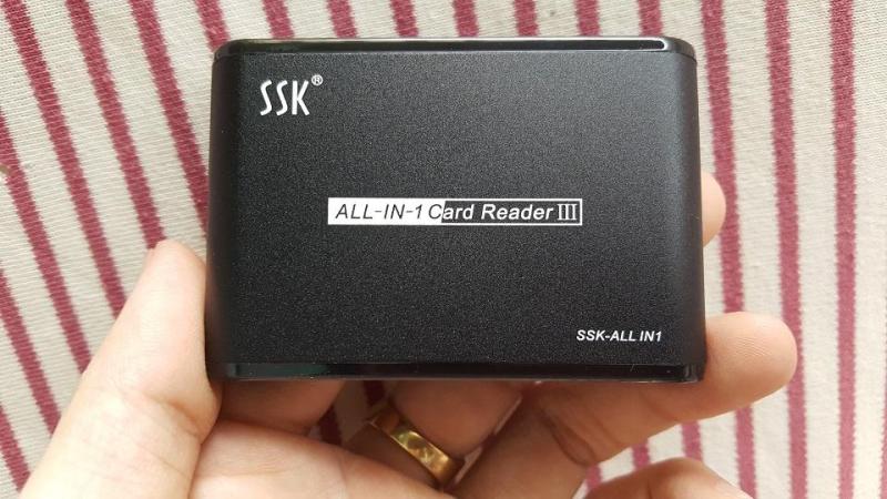 Đầu đọc thẻ nhớ đa năng SSK  Multi Card Reader All In One