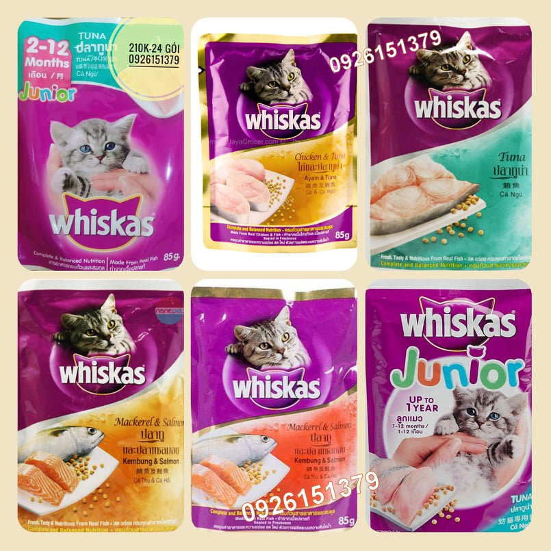 PATE WHISKAS THÙNG 24 GÓI GIÁ