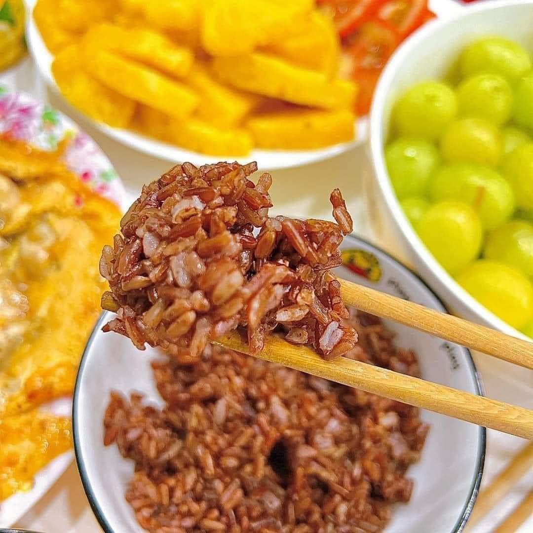 Gạo Lứt Đỏ Dẻo Điện Biên 1kg