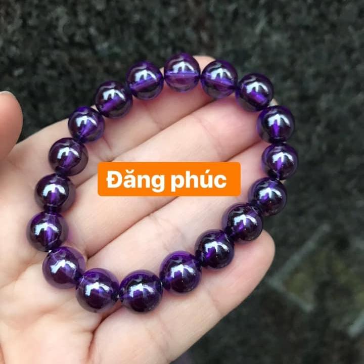 [HCM]VÒNG  ĐÁ TOPAZ TÍM THIÊN NHIÊN 10LY