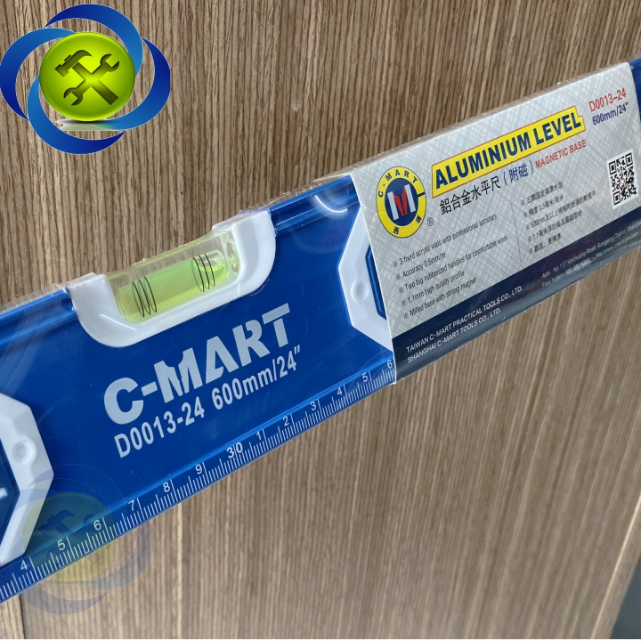 [HCM]Thước thủy C-Mart D0013-24 600mm có từ