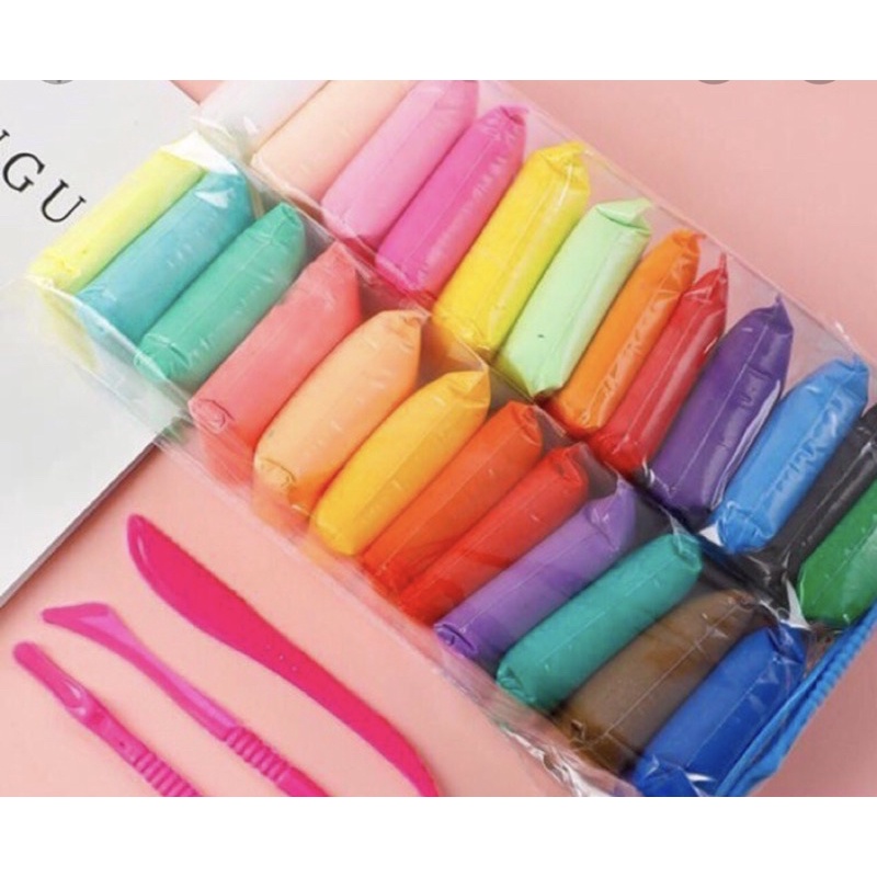 ĐỒ CHƠI ĐẤT SÉT TỰ KHÔ/SÉT SOLFCLAY 12/24/36 màu