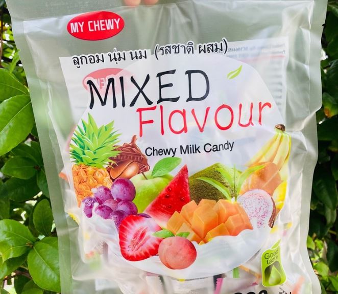 Kẹo sữa dẻo trái cây mềm Thái Lan 300g