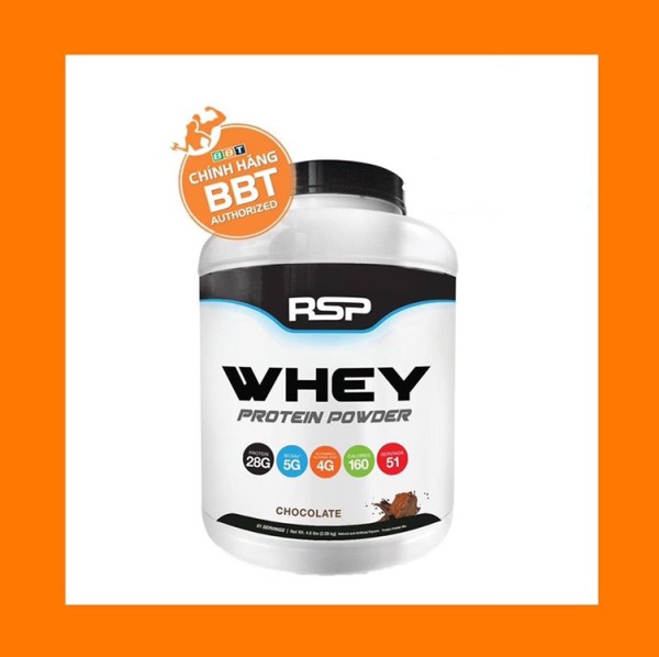 RSP Whey Protein Powder – Whey đẳng cấp giá sốc - Tặng kèm bình lắc THOL màu sắc ngẫu nhiên nhập khẩu