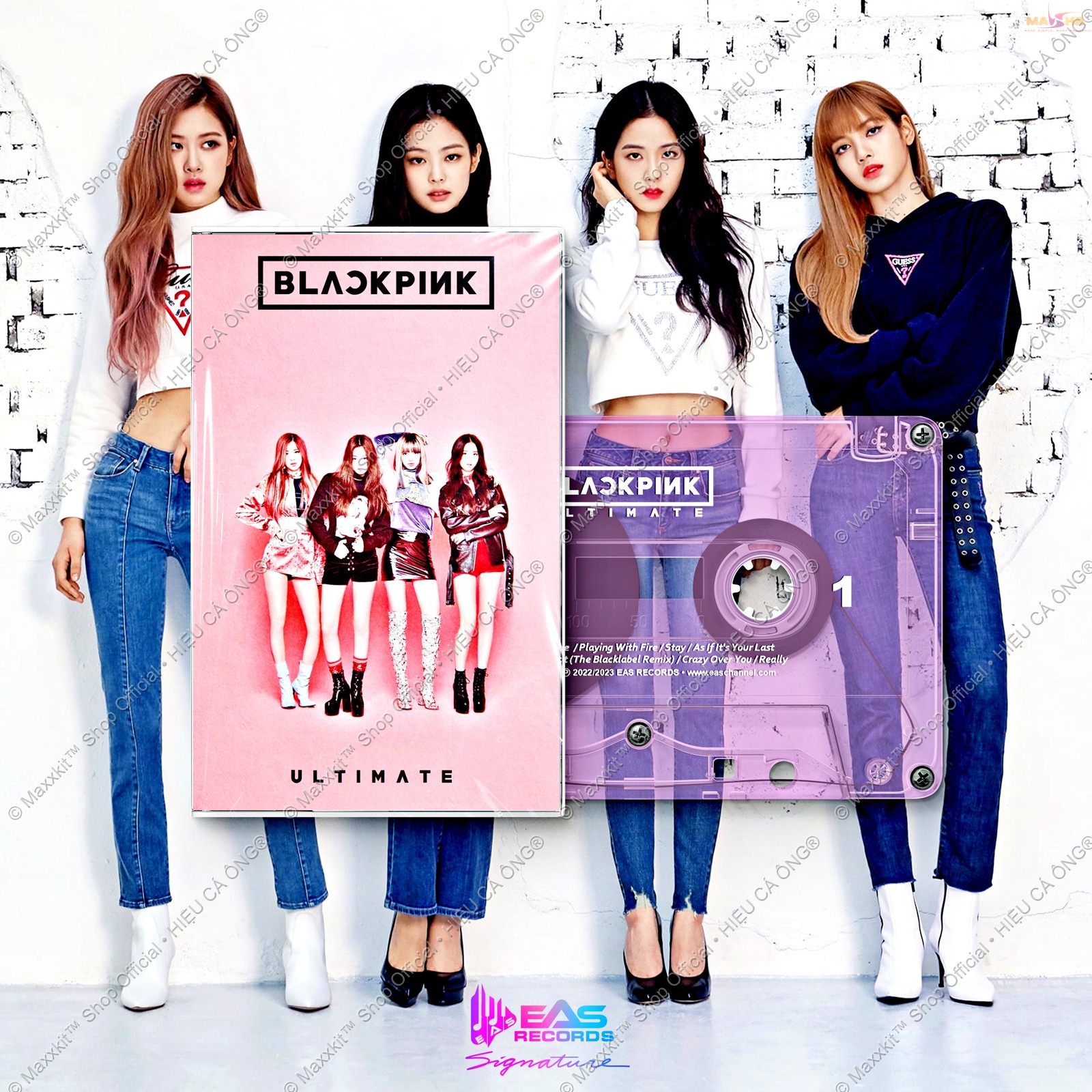 Băng nhạc cassette BLACKPINK - Ultimate Collection (Blush Pink Tape) - EAS Records