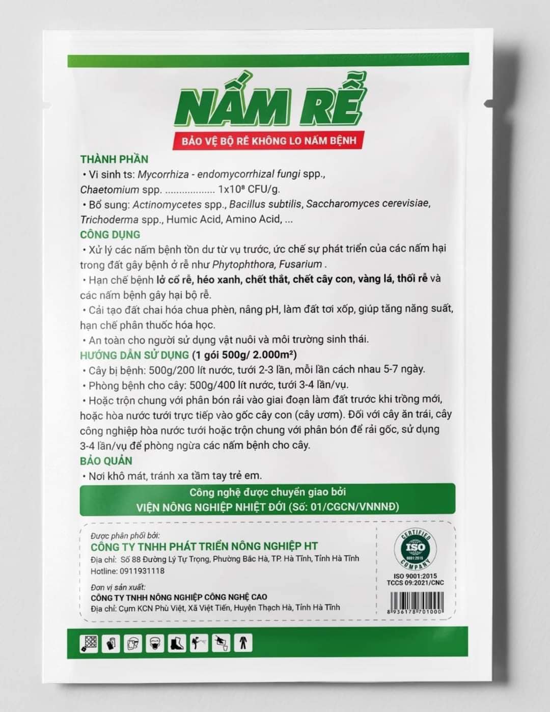 NẤM RỄ – XỬ LÝ NẤM BỆNH TRONG ĐẤT