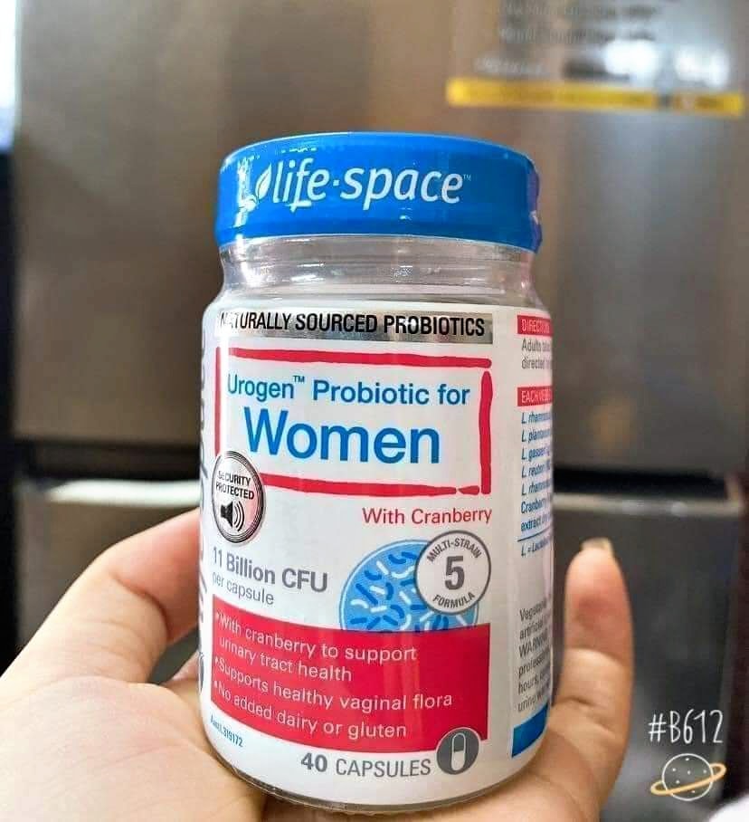 Men vi sinh cho phụ nữ Life Space Urogen Probiotic For Women 40 viên