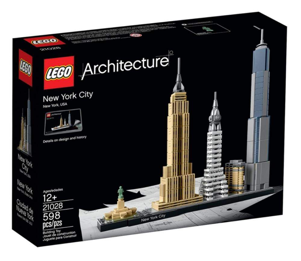 Lego 21028 architecture new york city 598pcs 12+ lego lắp ráp khổng lồ