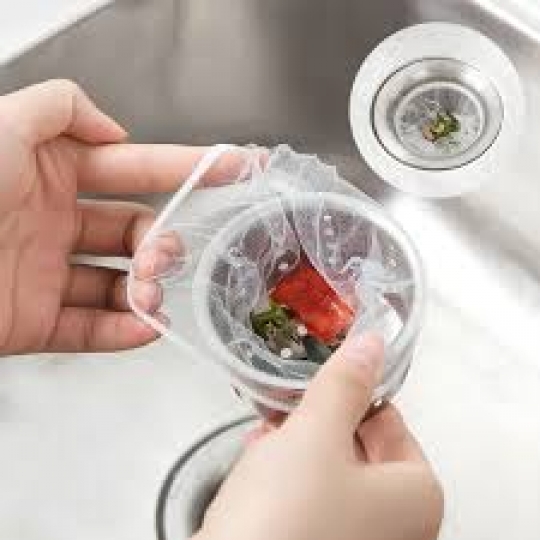 Set combo 100 Túi Lưới Lọc Rác trong Bồn Rửa Chén