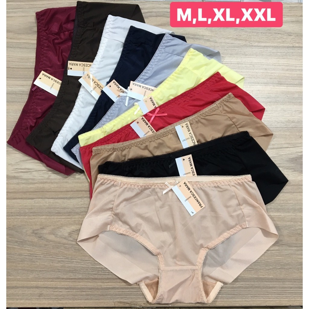 Combo 5Quần lót nữ giúp nâng mông Mark vải lụa Pháp