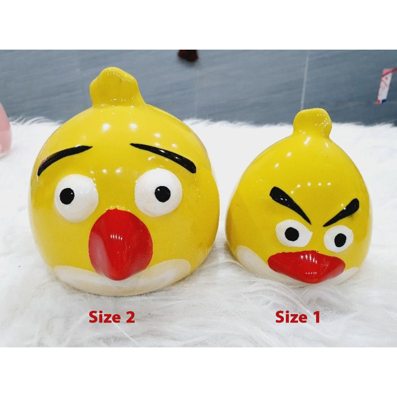 Angry Birds tiết kiệm - gốm sứ cao cấp ( size mini và size nhỏ)