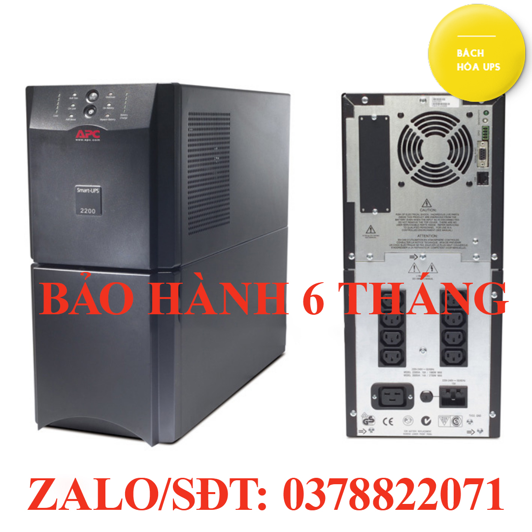 Bộ lưu điện APC Smart UPS 2200VA/1980W (BH: 6 tháng)