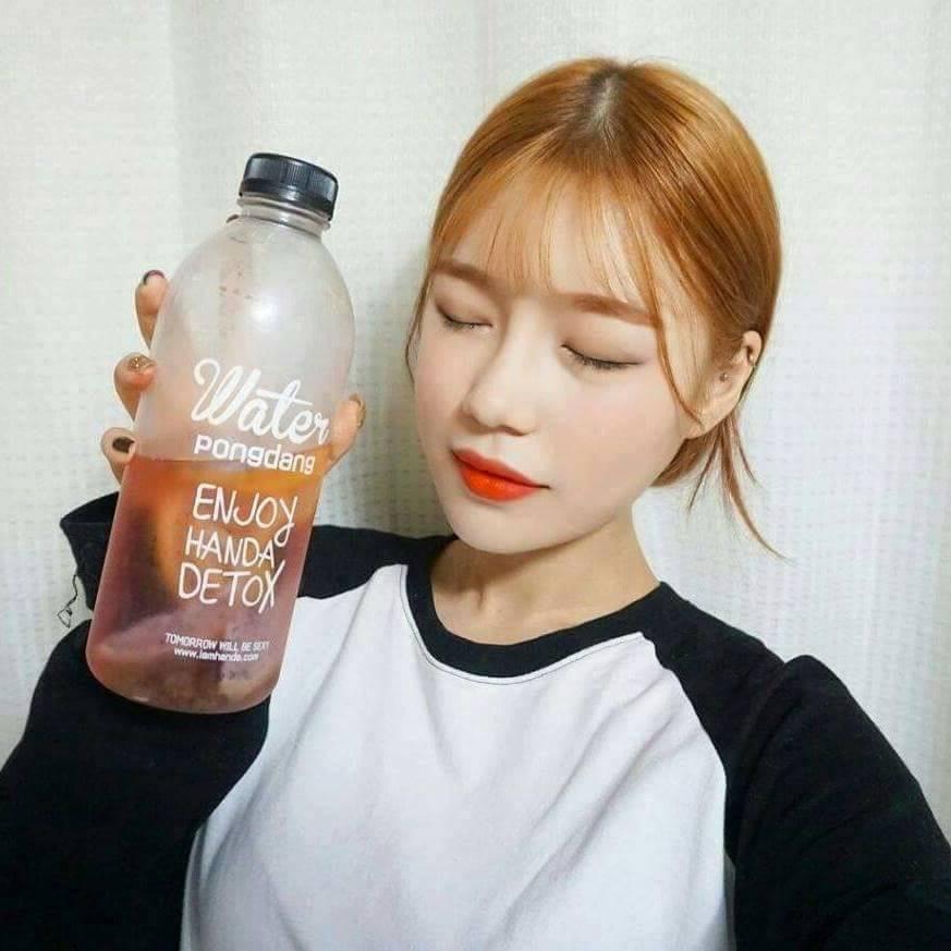 SET TRÀ DETOX HOA QUẢ SẤY LẠNH LIỆU TRÌNH 45 NGÀY (KÈM BÌNH PONGDANG 1000ML+ HỘP + TÚI VẢI)