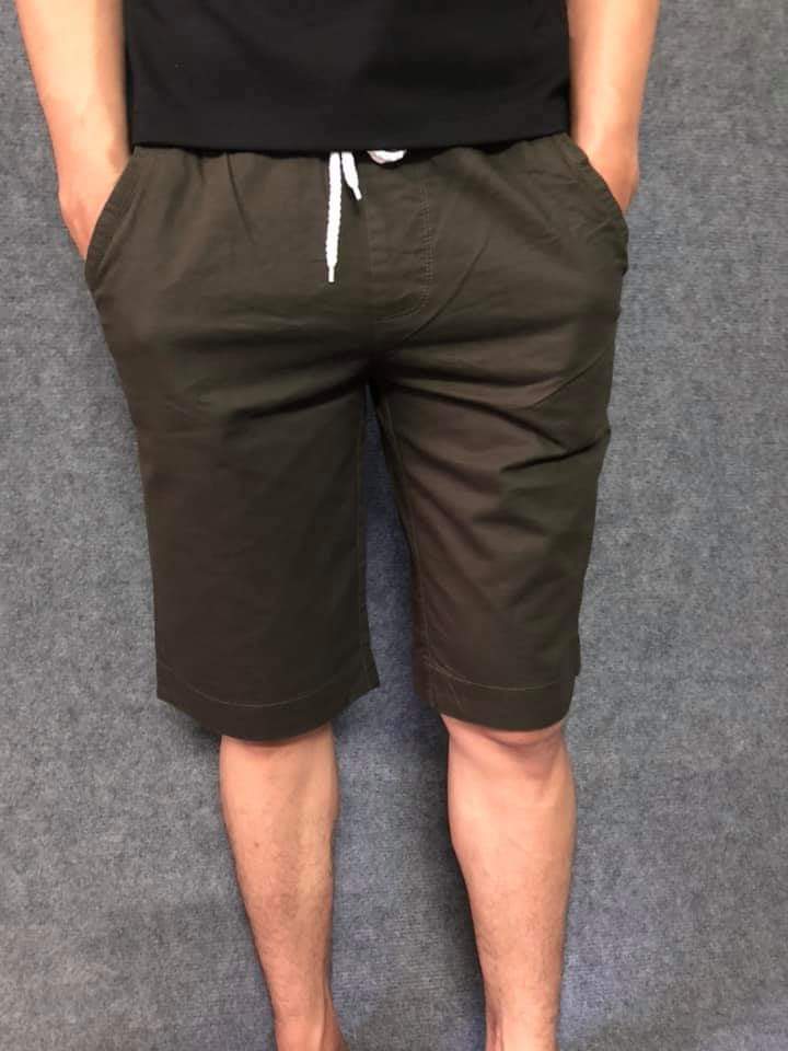 [HCM]quần sọt kaki lưng thun co giãn