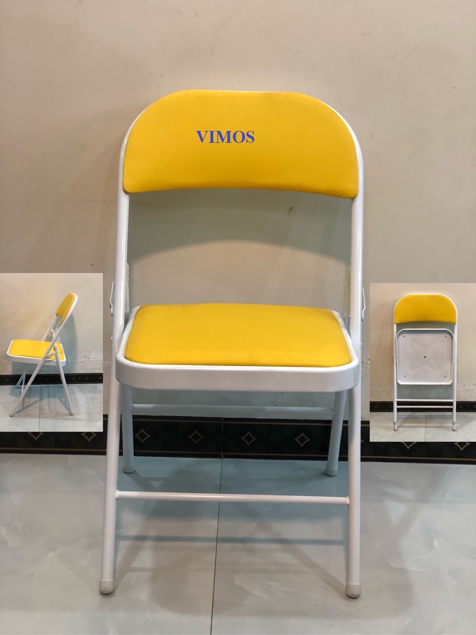 Ghế xếp mặt nệm cao cấp VIMOS