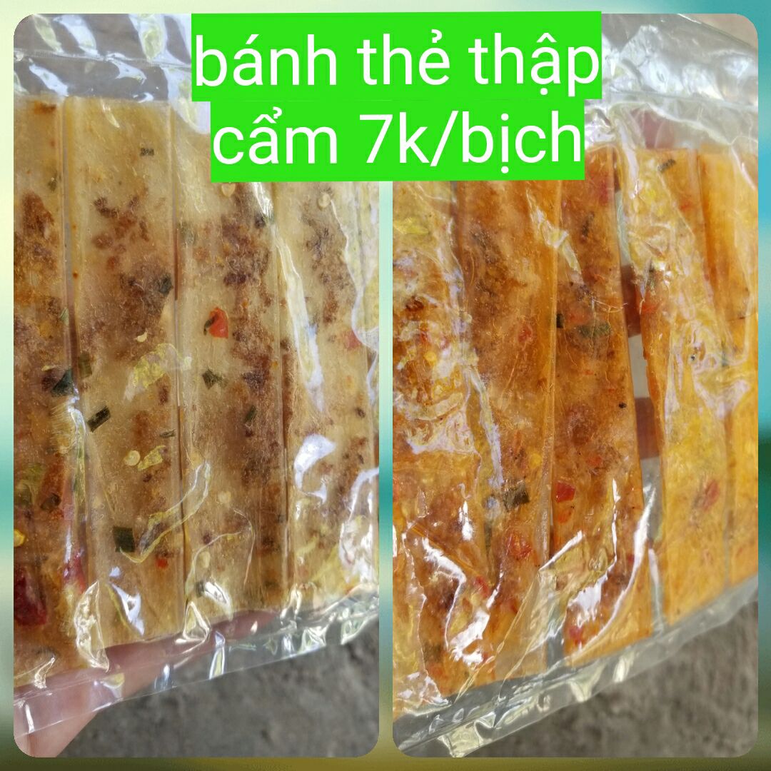 combo 10 bịch Bánh tráng  bơ  65k