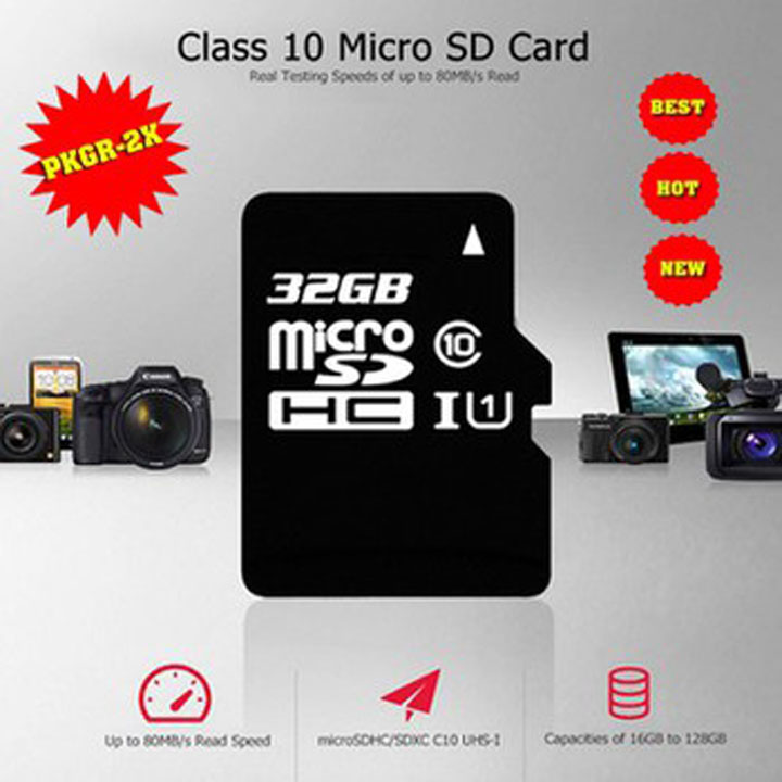 [HCM][BẢO HÀNH 12 THÁNG] Thẻ nhớ MicroSDHC Class 10 Tốc độ cao 32G