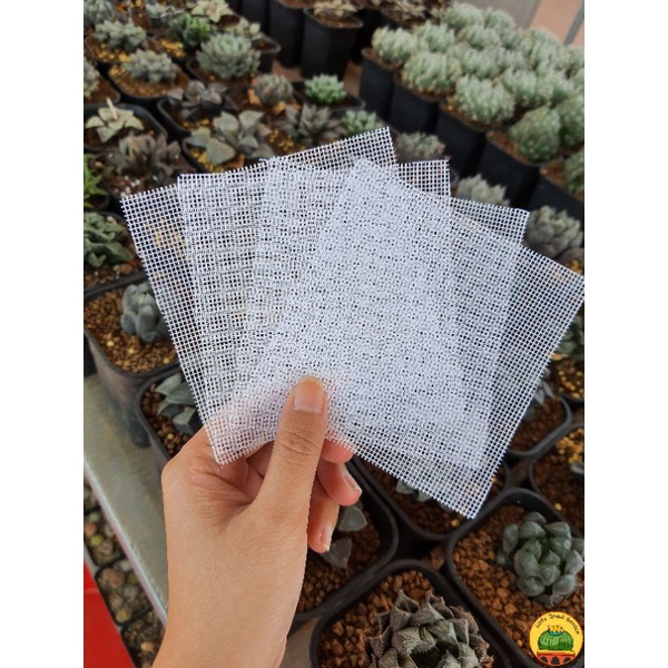 [Mã LIFE50K giảm 10% đơn 200k] 1 Lưới lót chậu, kích thước 10 x 10cm