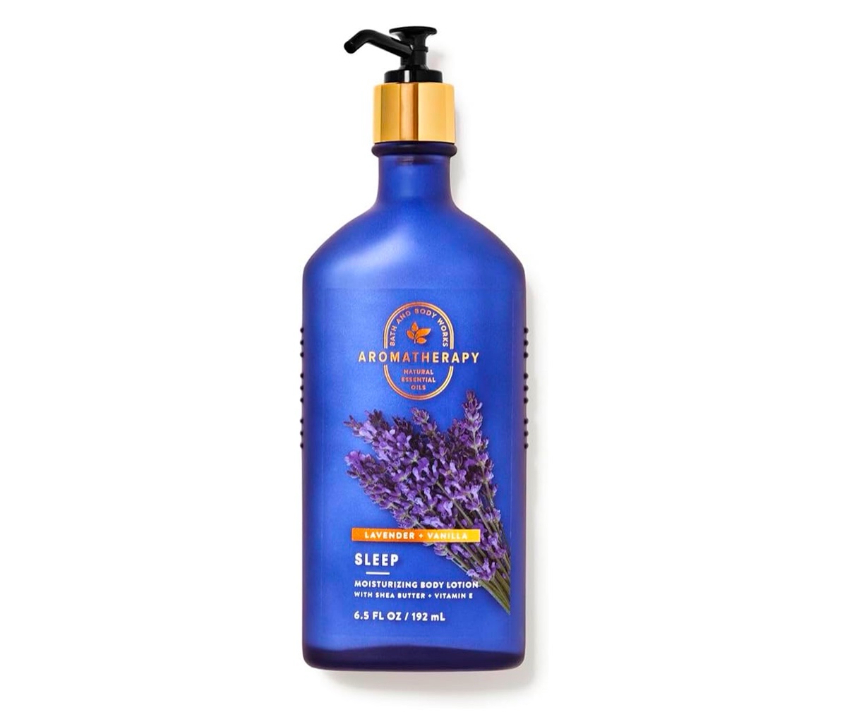 Sữa dưỡng thể thư giãn Sleep Lavender + vanilla Bath & Body Works Aromatherapy 192ml