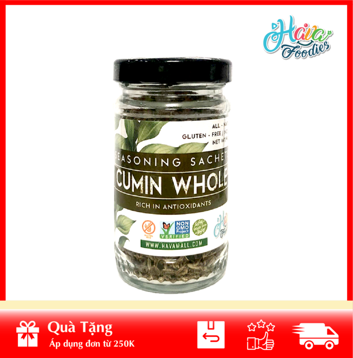 Thì là khô lọ thuỷ tinh 40gr - dried cumin whole