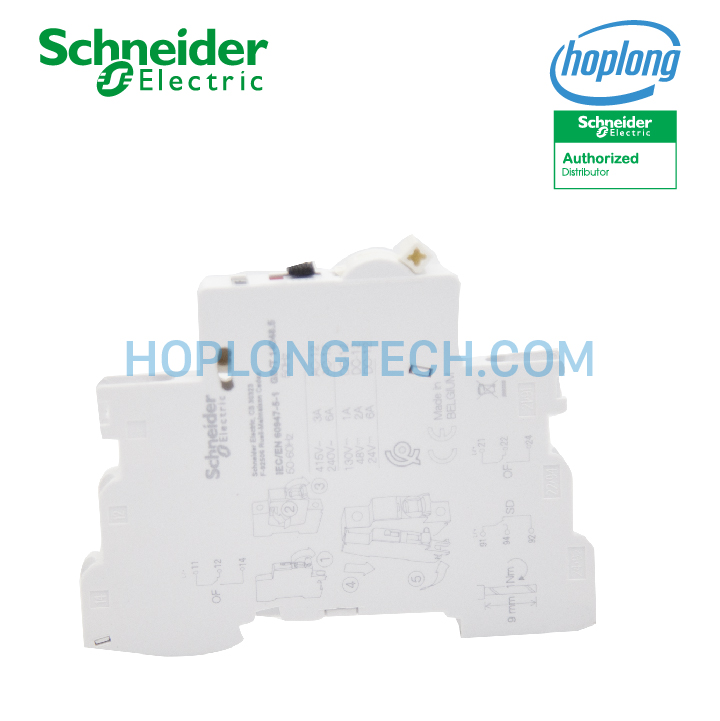 Phụ kiện A9N26929 Schneider 2 C/O - (OF & OF/OF & SD) - 1 N.m