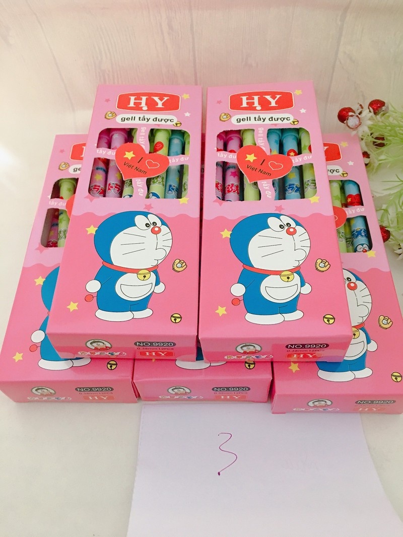 Bút bi xóa được, bút xóa được (01hộp/12cây)