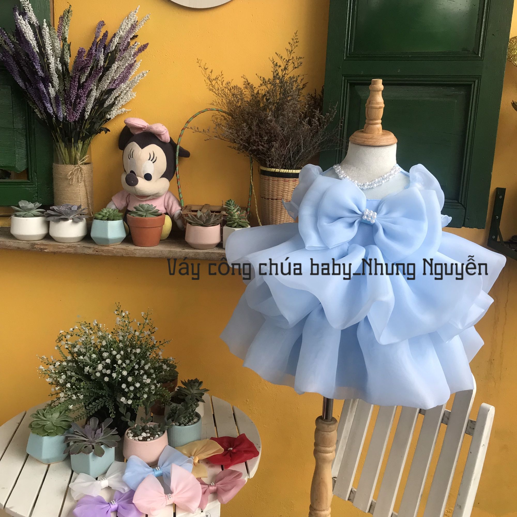 Váy công chúa Nhung Nguyễn
