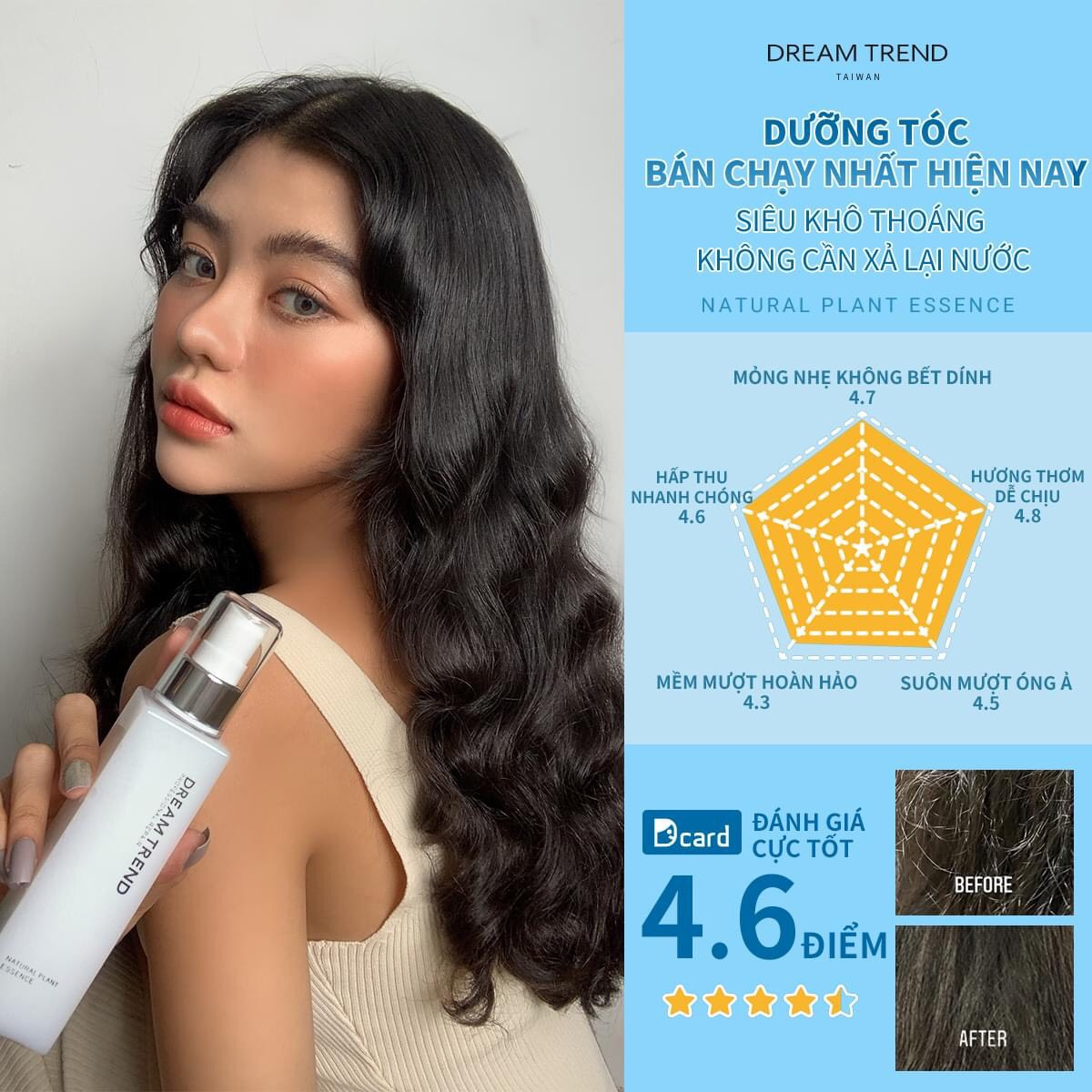 Tinh chất dưỡng tóc AHA DREAM TREND MÀU HỒNG