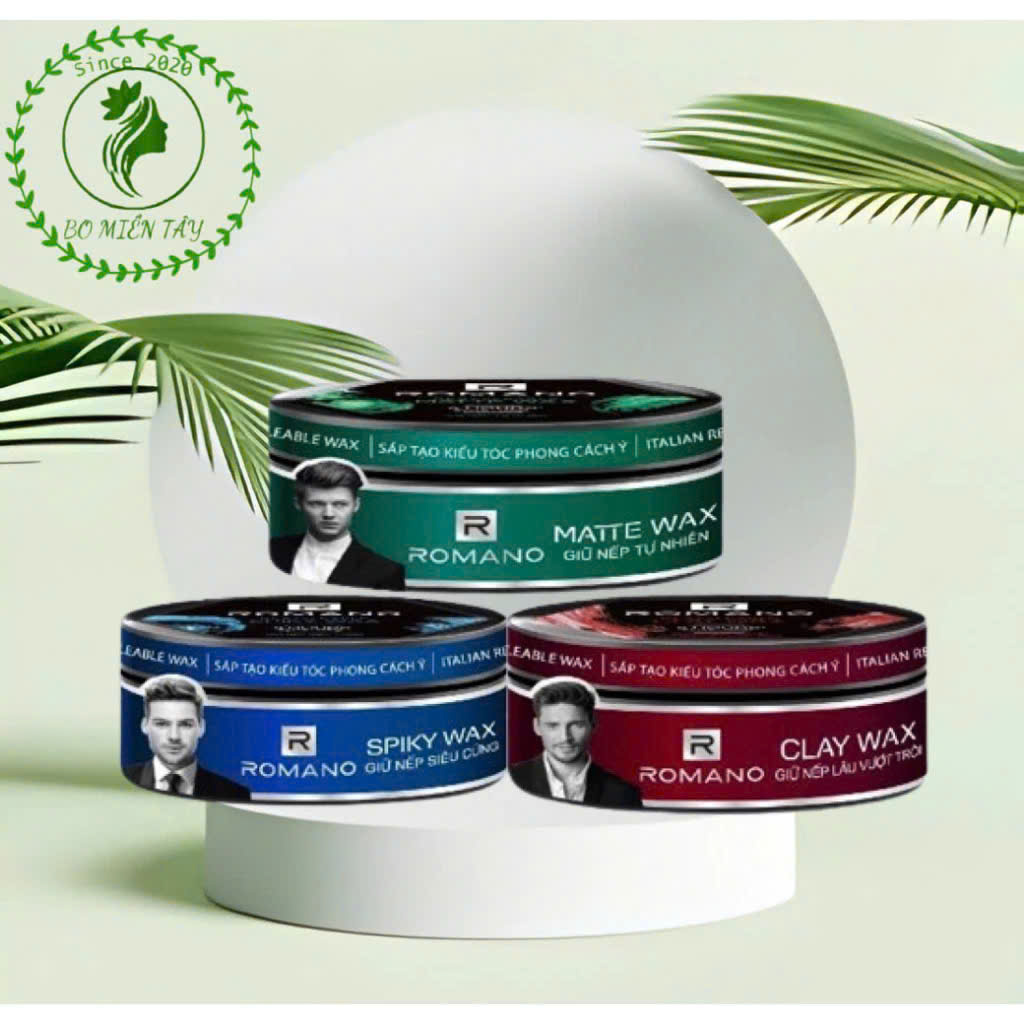 Sáp tạo kiểu giữ nếp tóc Romano Restyleable Wax 68g/hộp
