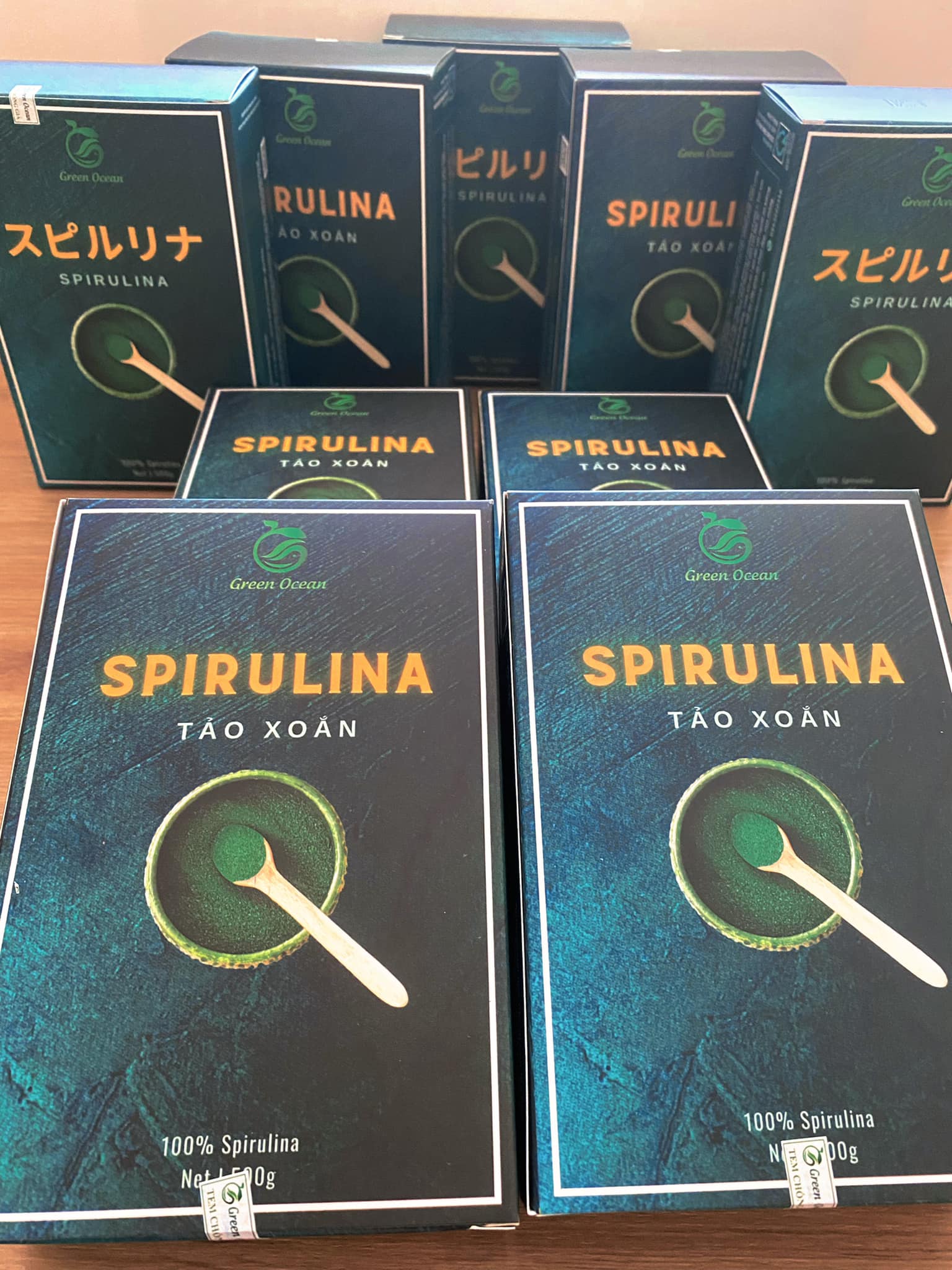 Bột tảo xoắn Spirulina 500g