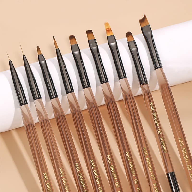 Set cọ vẽ nail 9 cây trang trí móng tay