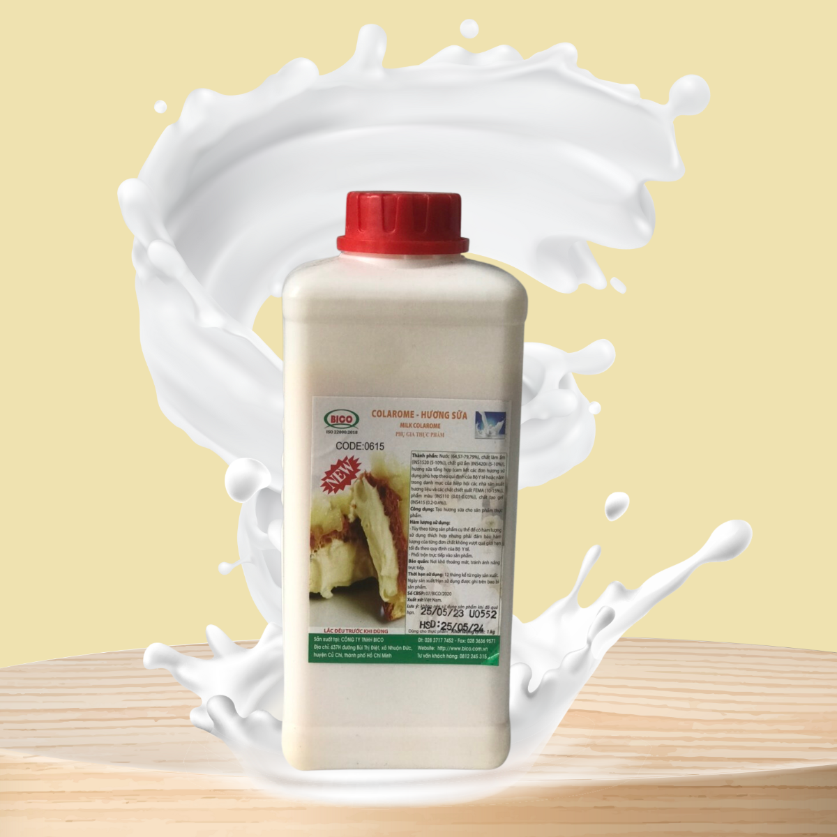 Hương sữa bico có màu 1kg