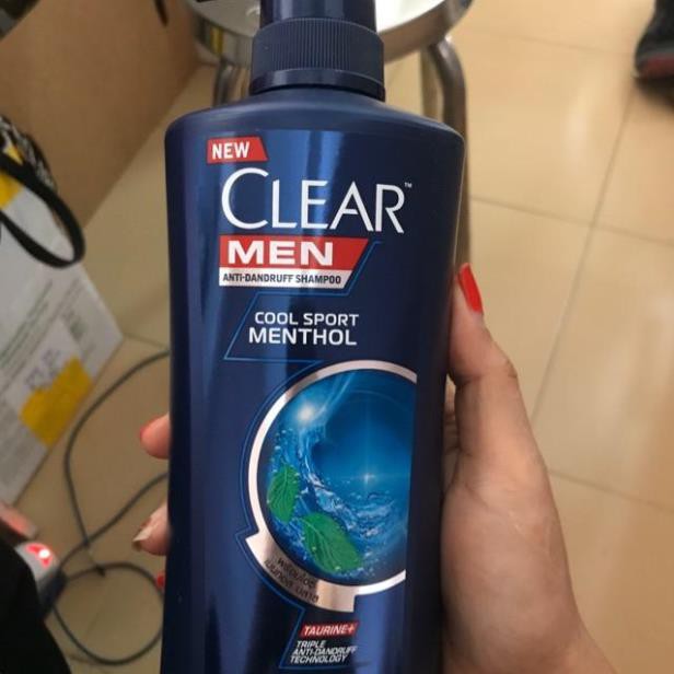 Dầu Gội Clear Men 400g Thái Lan- ICECOOL MENTHOL