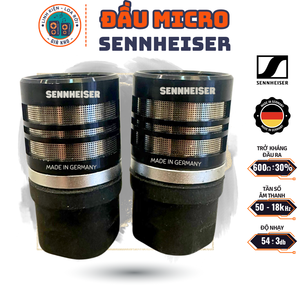 Đầu micro hãng Sennheiser - Hàng nhập
