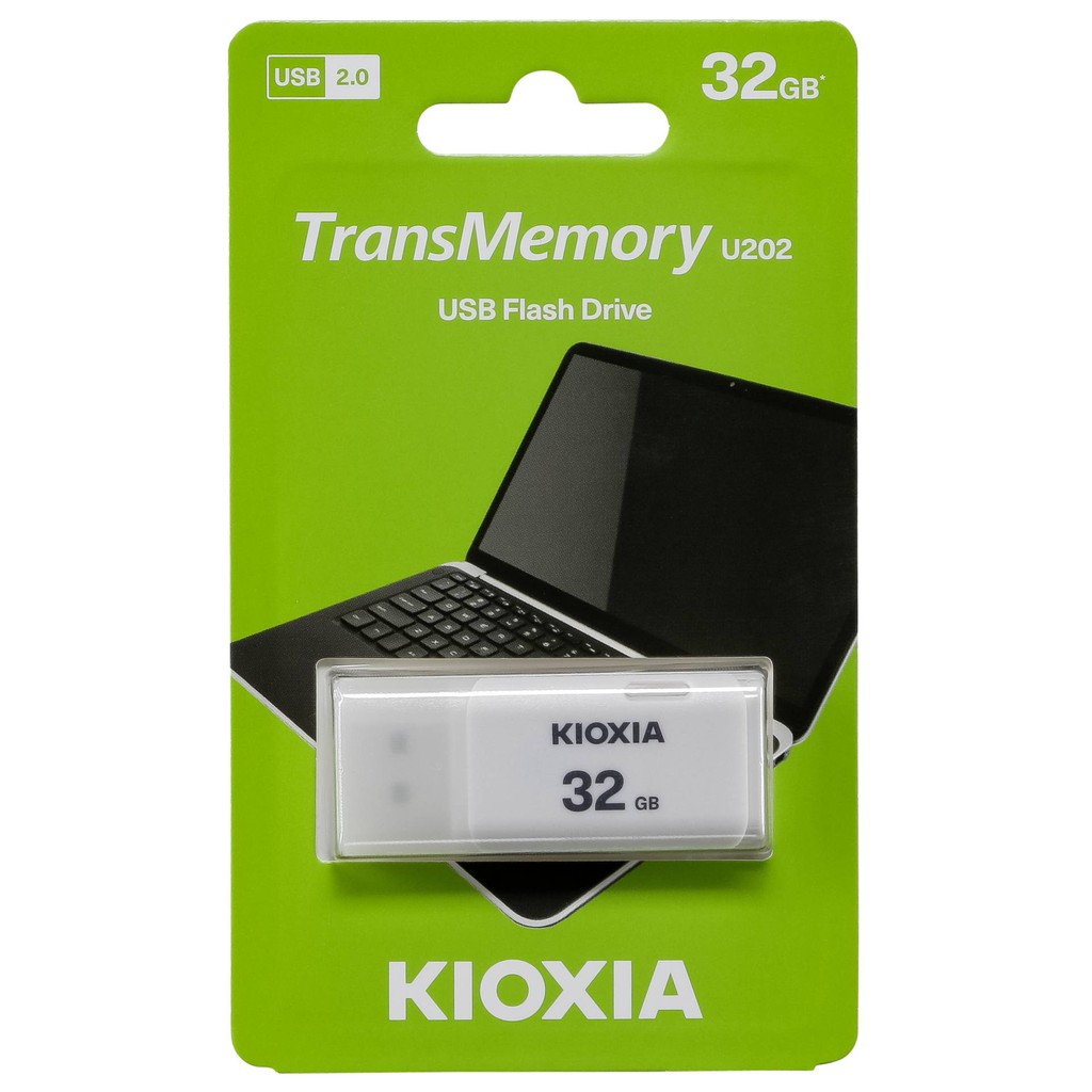 [HCM]USB Kioxia 16GB USB 2.0 U202 Màu Trắng
