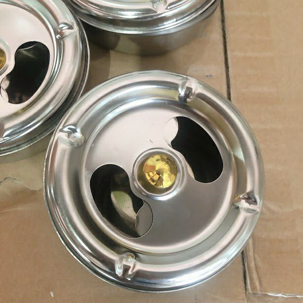 Gạt tàn nút xoay chống khói inox