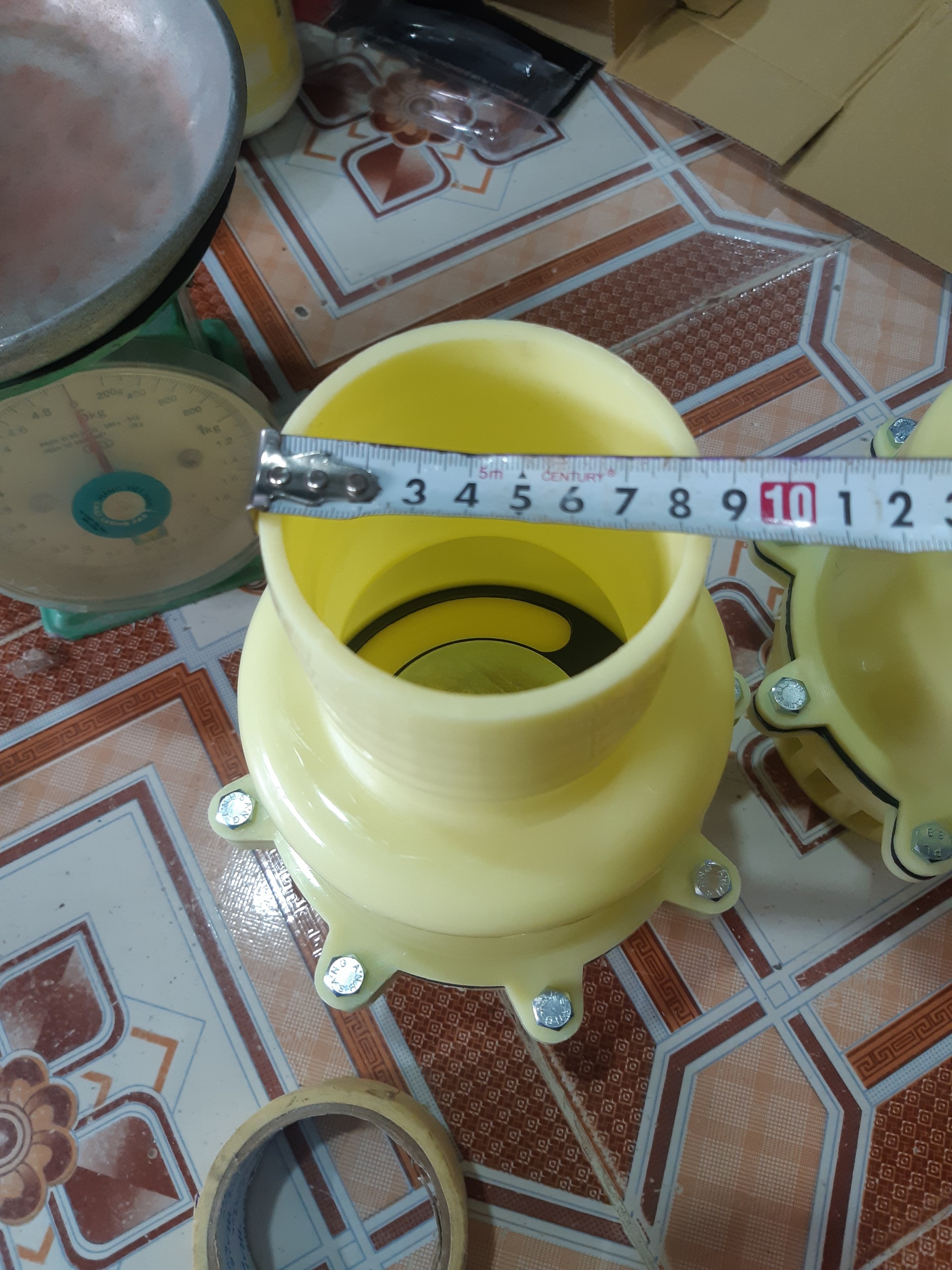 Luppe Máy Bơm Nước nhựa (Rọ Lọc Rọ Bơm Giỏ Hút Nước) phi 90 và phi 114