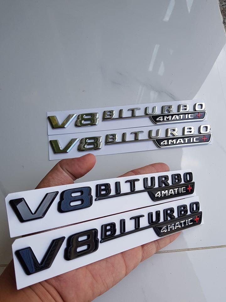 TEM TURBO 4MATIC V8 BITURBO 4MATIC CỦA MEC ( 1 ĐÔI)