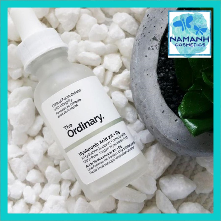Serum dưỡng ẩm đa cấp The Ordinary Hyaluronic Acid 2% và Vitamin B5 Hydration Support Formula 30ml