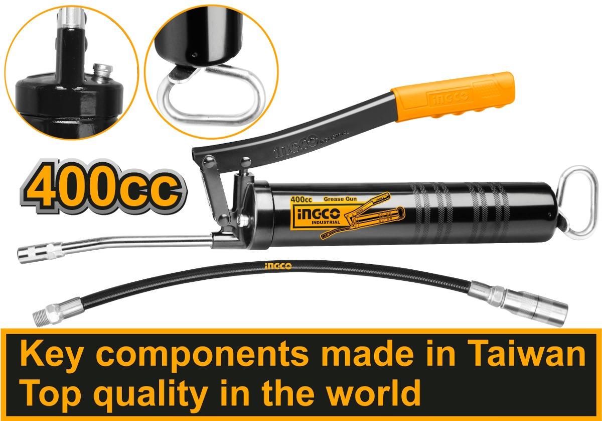 Dụng cụ bơm mỡ Ingco 400CC GRG015001